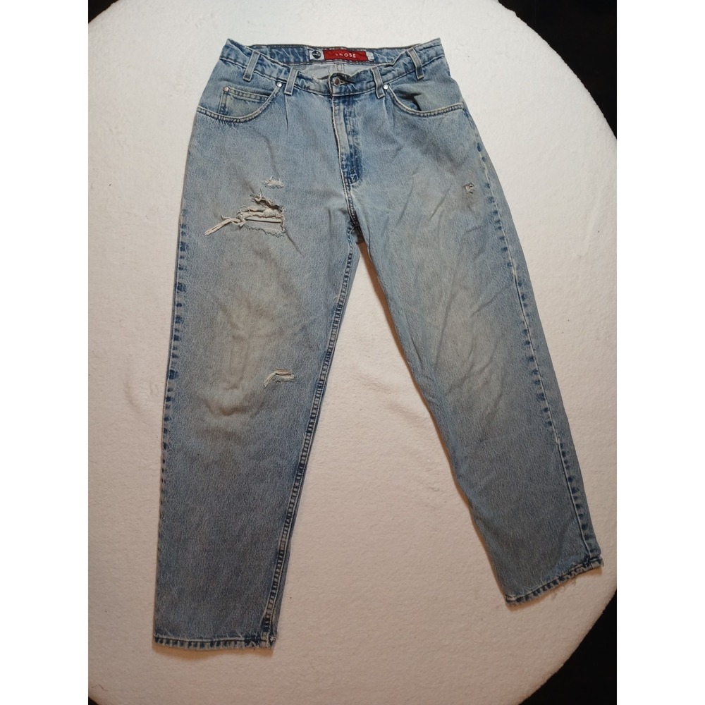 Vintage Levi's Silvertab Jeans Mens‎ 31x29 Blue Loose Skater 90s Made in USA